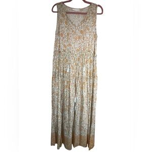 NWOT Ces Femme floral boho maxi dress
